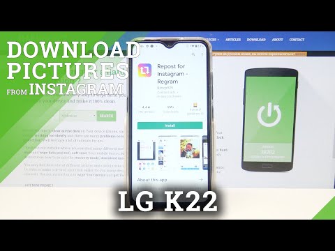 How to Download Picture From Instagram on LG K22 – Save Photo From Instagram