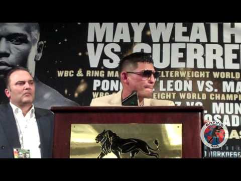 Boxing 360 - Abner Mares at post fight press conference Part 3