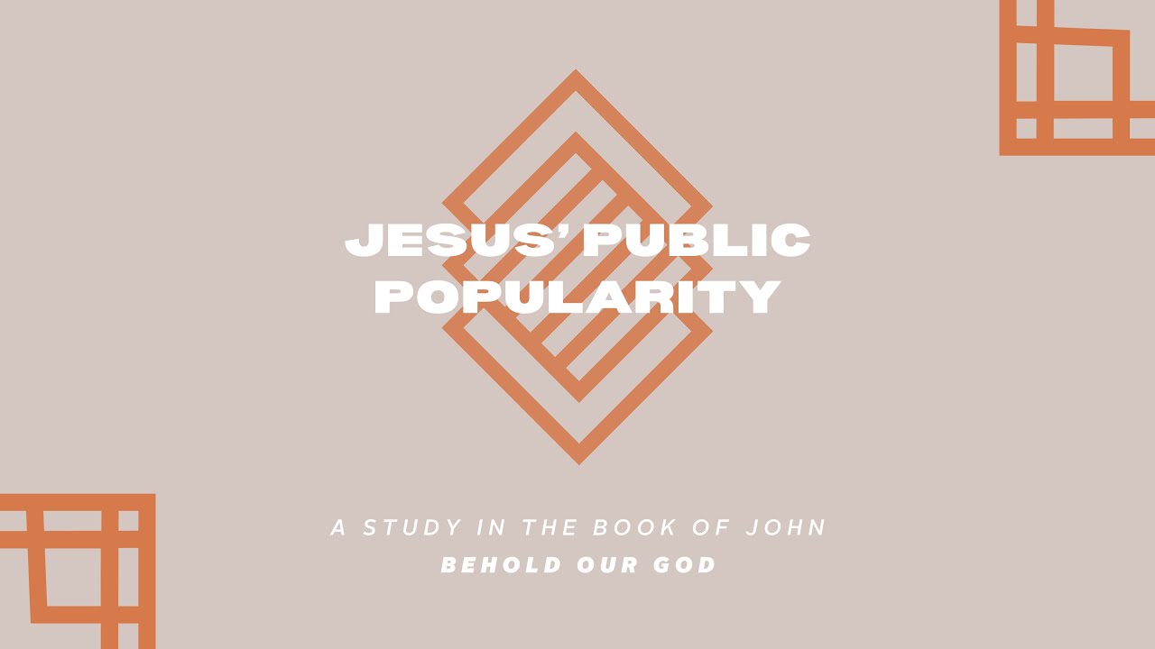 The Sign of Satisfaction (John 2:1-11)