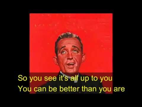 Swinging on a Star  Bing Crosby (lyric subtitles)