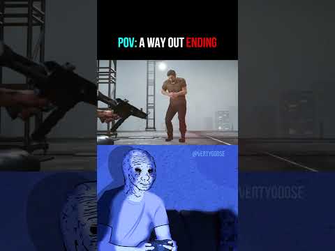 POV: GTA 5 VS A Way Out Ending! (Nostalgia) #shorts #gta