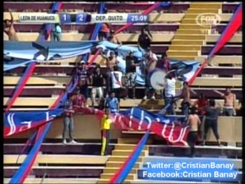 Leon de Huanuco 2 Deportivo Quito 3 Copa Sudamericana 2012 Los goles (23/8/2012)