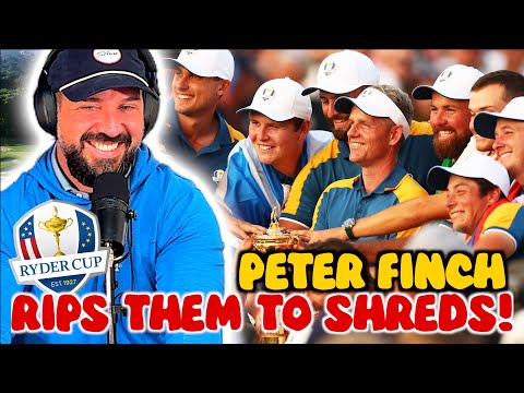 PETER FINCH on RYDER CUP 2025 teams! **SURPRISE PREDICTION!**