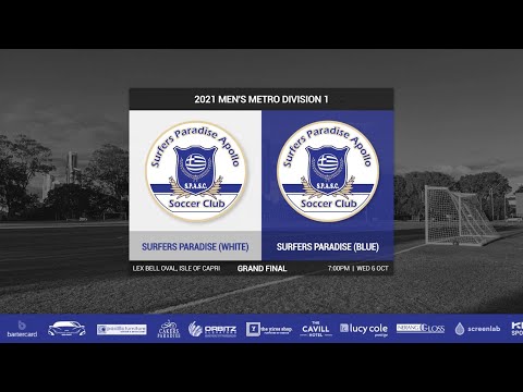 2021 Men's Metro Div 1 Grand Final - Surfers [White] vs Surfers [Blue] (0-3)