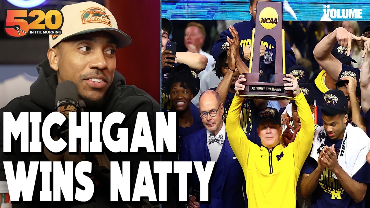 Jeff Teague REACTS to Michigan WINNING national championship over UConn | Club 520