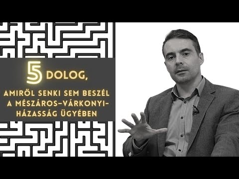 Öt dolog, amiről senki sem beszél a Mészáros–Várkonyi-házasság ügyében / MÖG5TES Vona Gáborral