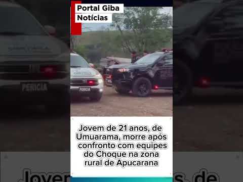 CONFRONTO TERMINA COM MORTE DE JOVEM DE UMUARAMA NO PARANÁ