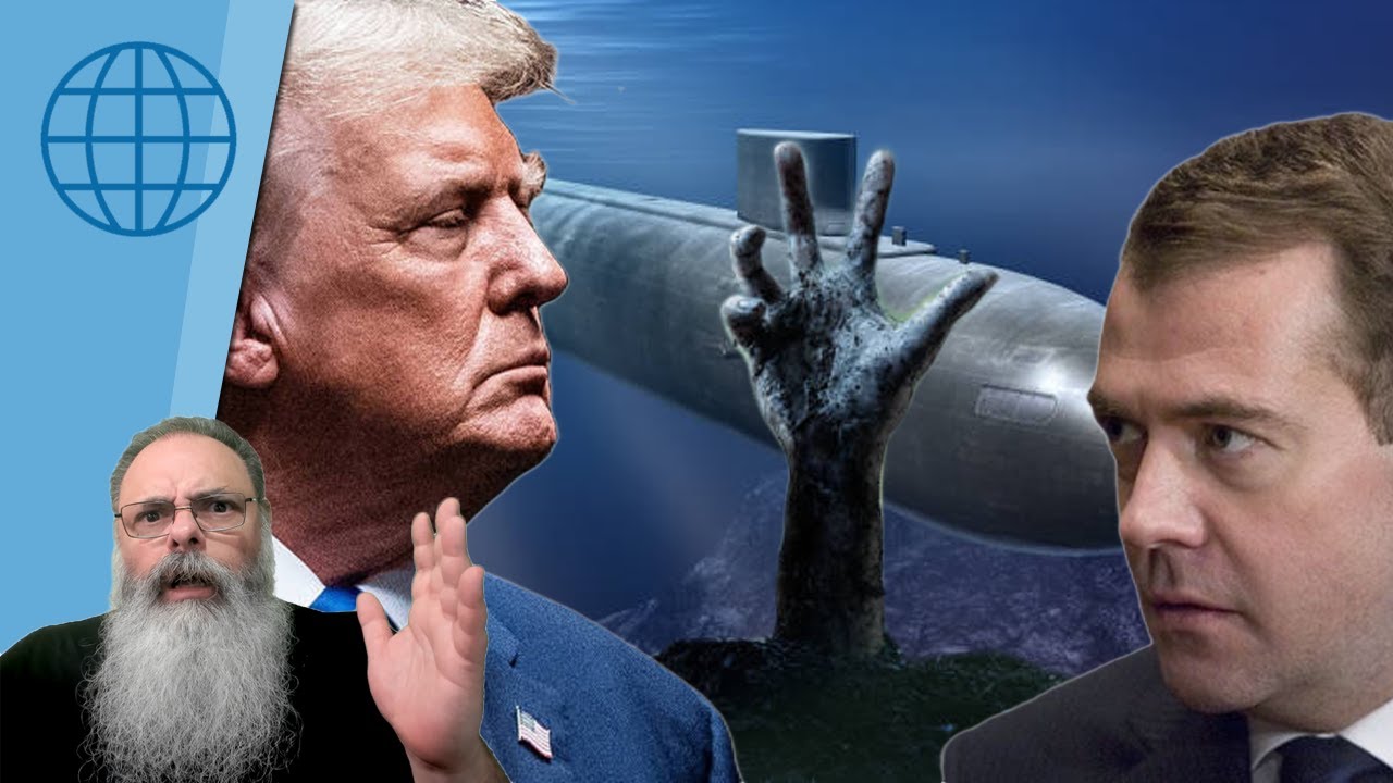 TRUMP POSICIONA SUBMARINOS NUCLEARES CONTRA a RÚSSIA após DISCUSSÃO com MEDVEDEV