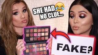 GUESSING REAL vs FAKE MAKEUP PRODUCTS!