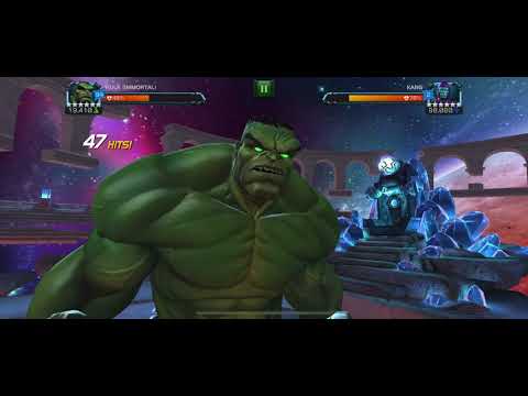 MCOC- IHulk solos 7.3 Kang final boss 💪😎