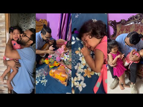 New Vlog/Gifts for my babies/Father-daughter bonding/Passionate affection of father and daughter.