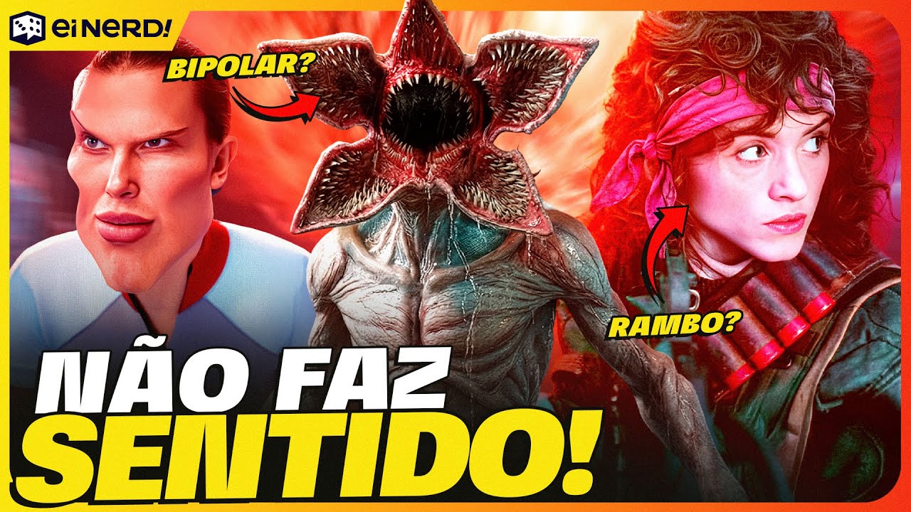 A 5 TEMPORADA DE STRANGER THINGS NÃO FAZ SENTIDO