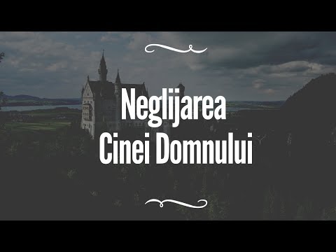 Andrei Croitoru | Păcatul neglijării Cinei Domnului