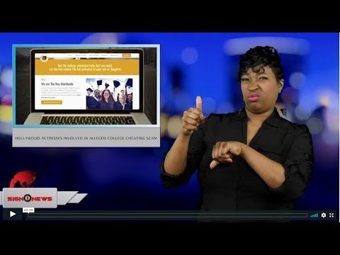 Hollywood actresses involved in alleged college cheating scam (ASL - 3.12.19)