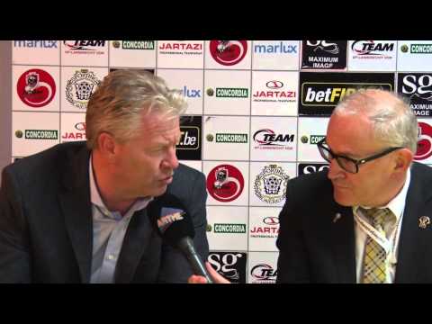 Persbabbel Peter Maes na Lokeren-Mechelen