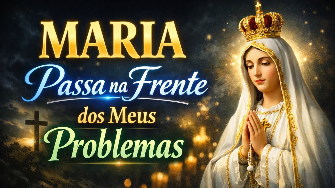 MARIA PASSA NA FRENTE DOS MEUS PROBLEMAS, Amado Deus, momento de oração