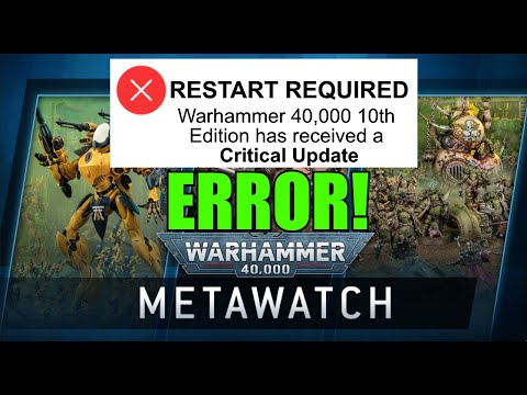 Games Workshop PULLED the PLUG... Hard RESET on Warhammer 40,000 10th Edition Metawatch #new40k 40k