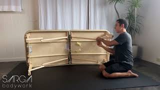 Turn Your Portable Raised Massage Table Into A Floor-Based Mat | SARGA BODYWORK