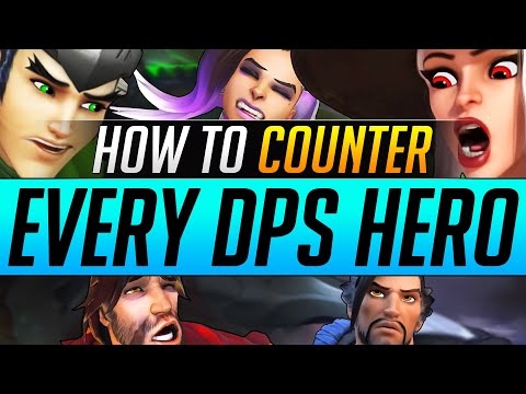 How to COUNTER EVERY DPS Hero - 2 Tips Grandmasters ABUSE - Overwatch Pro Tricks Guide