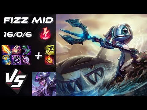 MID Fizz vs Syndra - NA Challenger Patch 25.S1.3