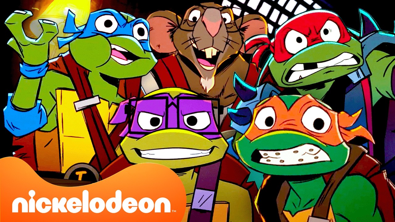 TMNT | Momen kakak-adik terbaik di setiap episode! | Nickelodeon Bahasa
