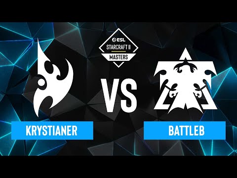 Krystianer vs. BattleB - ESL SC2 Masters: Winter 2023 Europe Regionals - Swiss Round 1