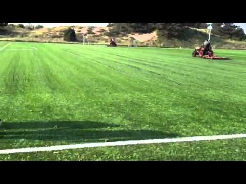 Tractor race op het veld van s.v.zandvoort