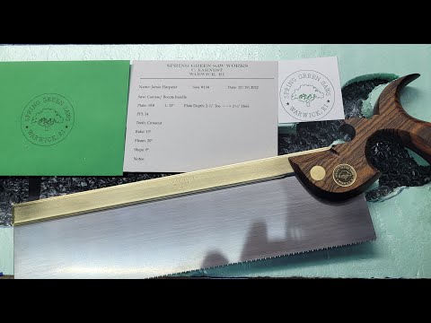 MY BOCOTE DREAM SAW! Spring Green Saw Works Unboxing and Testing - Random and just had to share!