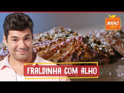 Grilled flank steak with garlic crust | Felipe Bronze | Perto do Fogo