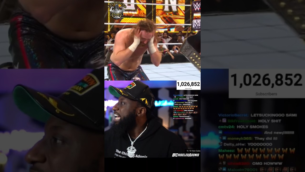 sami zayn just shocked the entire world #wwe #wrestling #shorts #nightofchampions