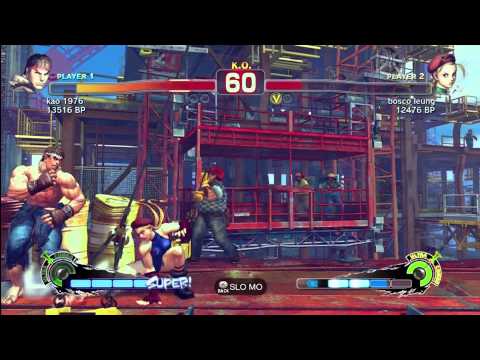 kao 1976 (RY) vs bosco leung (CA) SSF4 Ranked Match (1080i)