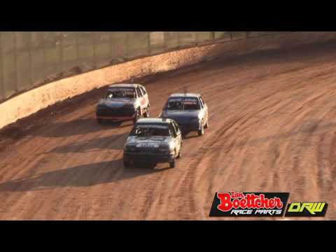 Junior Sedans - Heat 2 - TWA Allstar Series - Kingaroy Speedway - 18.03.2017
