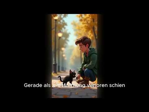 Mitternachtspfoten  Die einsame Reise eines Kätzch #Katze #traurig