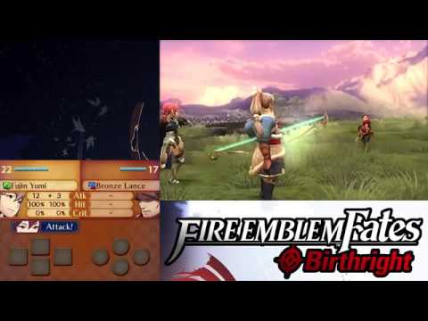Fire Emblem Fates Gameplay Walkthrough PART 1 Birthright Character Creation Nintendo 3DS English If
