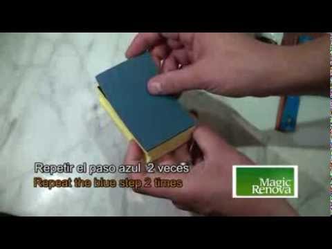 Marble restorer kit - countertops polishing and renovation -