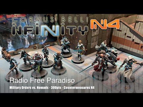 Radio Free Paradiso - Infinity N4 Battle Report - Nomads vs. Military Orders