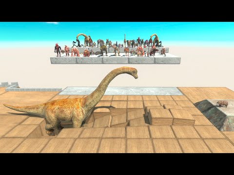 TRAP! Who Can Get To The Pig? ► Animal Revolt Battle Simulator