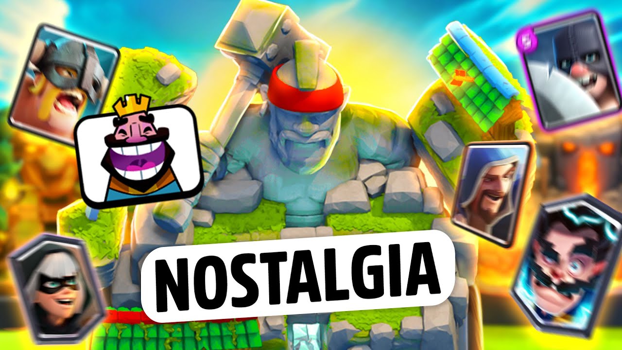 VOCÊ PERDEU A MELHOR ÉPOCA DO CLASH ROYALE (quando era bom)