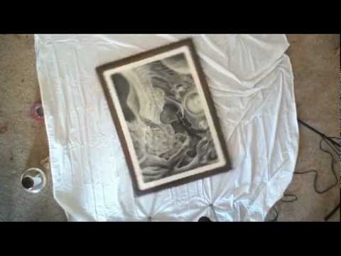 Josh Mangum Art - Imaginature Spinning Drawing 2012