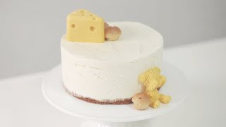 노오븐! 슈크림 치즈케이크 만들기 NO-BAKE! Custard cream cheese cake recipe | 한세 HANSE