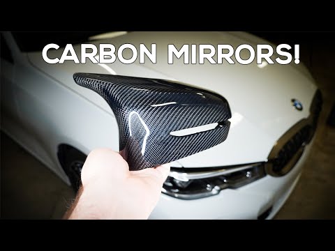 Carbon Fiber Mirrors For Your BMW! | First M340i Mod!