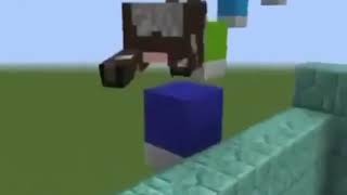 Minecraft: Don&#39;t bring me down (RIP cow)