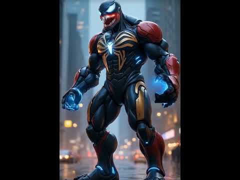 Venom X Iron Man: The Ultimate Symbiote Fusion