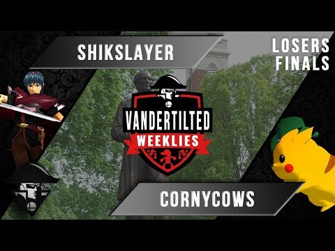 VanderTILTED #19 - Melee Singles - Cornycows (Pikachu) VS ShiksaSlayer (Marth) - Losers Finals