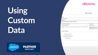 Using Custom Data in Workbench