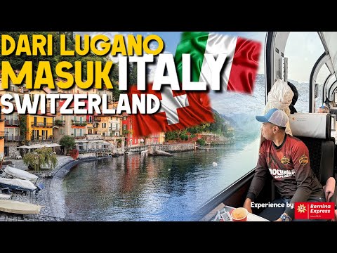 🇨🇭 Ep.6 DIY TRAVEL KE SWISS [ LUGANO & TIRANO ] | MALAYSIA | SWITZERLAND | ITALY | 11H10M | BACKPACK