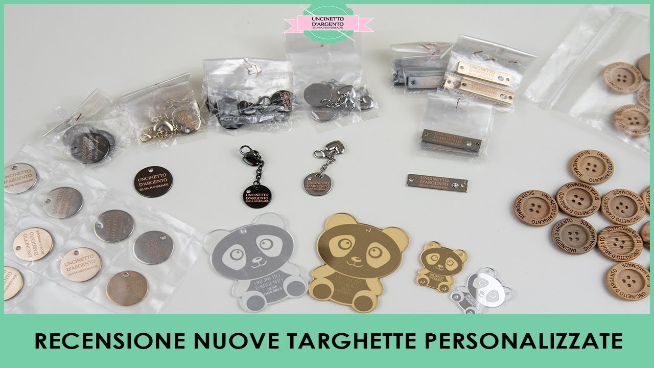 Watch Now RECENSIONE NUOVE TARGHETTE PERSONALIZZATE FUNGHO LABEL (EX FATA MORGANA) | UNCINETTO D'ARGENTO RECENSIONE NUOVE TARGHETTE PERSONALIZZATE FUNGHO LABEL (EX FATA MORGANA) | UNCINETTO D'ARGENTO