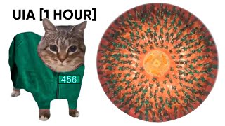 OIIAOIIA CAT x Mingle Game Song [1 HOUR] Uia Cat in Squid Game Season 2