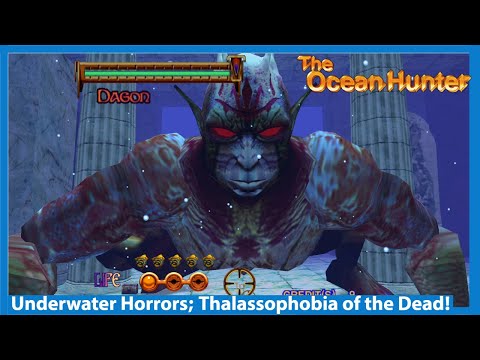 Underwater HORROR from Sega! The Ocean Hunter! An Arcade House of the Dead in the Ocean