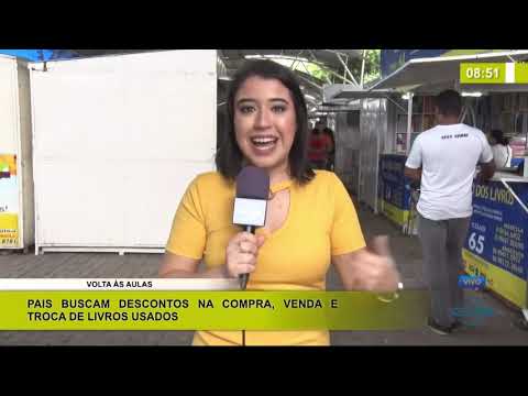 BOM DIA NEWS 03 01 2020  Feira de livros usados em Teresina